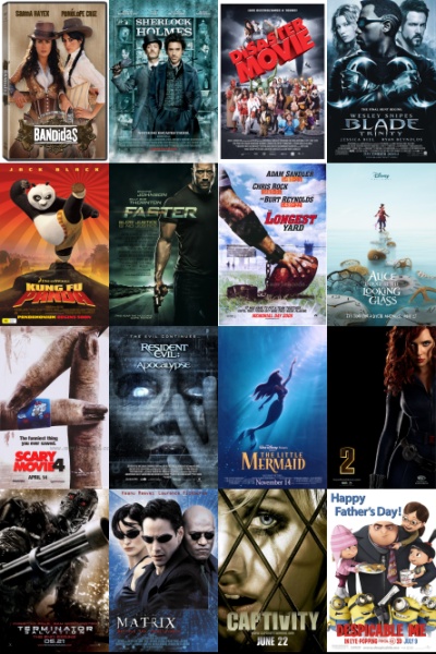 معرفی بهترین فیلم و سریال از نظر منتقدین و بینندگان - پوستر فیلم‌ها و سریال‌ها