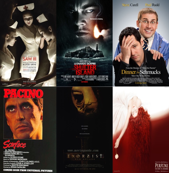 معرفی بهترین فیلم و سریال از نظر منتقدین و بینندگان - پوستر فیلم‌ها و سریال‌ها