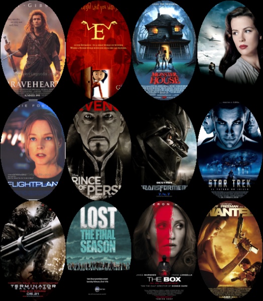 معرفی بهترین فیلم و سریال از نظر منتقدین و بینندگان - پوستر فیلم‌ها و سریال‌ها