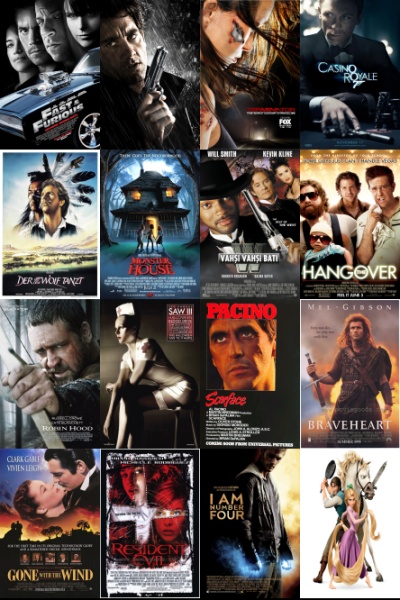 معرفی بهترین فیلم و سریال از نظر منتقدین و بینندگان - پوستر فیلم‌ها و سریال‌ها