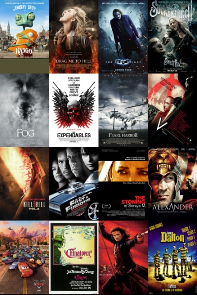 معرفی بهترین فیلم و سریال از نظر منتقدین و بینندگان - پوستر فیلم‌ها و سریال‌ها