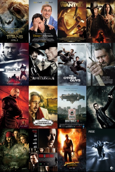 معرفی بهترین فیلم و سریال از نظر منتقدین و بینندگان - پوستر فیلم‌ها و سریال‌ها